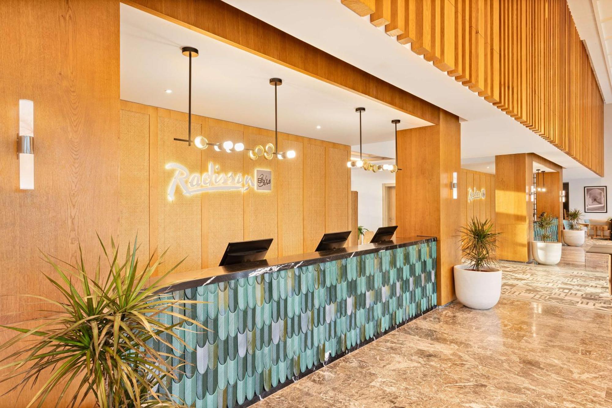 Radisson Blu Resort Al Hoceima Ngoại thất bức ảnh The lobby of the hotel